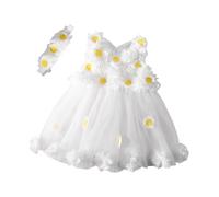 Vestido de encaje con flores para el pelo, conjunto de accesorios de fotografía para recién nacidos, traje de fotos para sesión de fotos, traje de fotografía para bebés