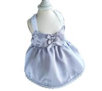 Vestido de encaje para mascotas, falda con lazo para perro, vestido para mascotas, vestido de princesa elegante, vestido de camiseta de playa, influencers mismos accesorios