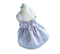 Vestido de encaje para mascotas, falda de bowknot para mascotas, princesa, elegante, camiseta de playa, influenciador, mismos, accesorios de poliéster