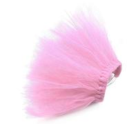 Vestido de encaje para mascotas, falda de malla, vestido de princesa, para perros pequeños a grandes, juguetes para masticadores agresivos, razas de cachorros pequeños, bolas, sin relleno, chirriante