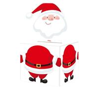 Vestido de evento para niñas, caja de Feliz Navidad para caja de tirar, soporte rojo con tarjeta extraíble, juego de bricolaje Horizonte de eventos (AC, talla única)