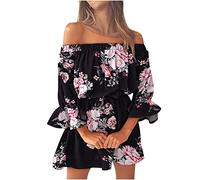 Vestido de fiesta para mujer, vestido de fiesta, largo, princesa, informal, blusas y blusas, B-le negro, XL