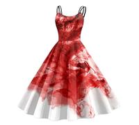 Vestido De Halloween Para Mujer Disfraz Diablo Estilo Medieval Victoriano Corsé GóTico Demonio Retro