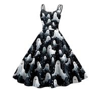 Vestido De Halloween Para Mujer Disfraz Diablo Estilo Medieval Victoriano Corsé GóTico Demonio Retro