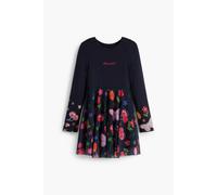 Desigual Vestido azul / mezcla de colores 110-116 azul / mezcla de colores