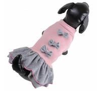 Vestido de invierno para perros "Valeria" de GogiPet, rosa
