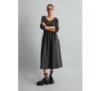 Vestido de jersey acampanado Light Graphite XXL