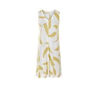 Vestido de lino para mujer - Estampado#Tallas:M (42/44). Talla