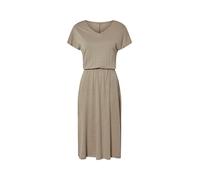 Vestido de lino para mujer - Topo#Tallas:XS (34/36). Talla