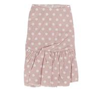 Vestido de Lunares para Mascotas, Transpirable, cómodo, Falda de Verano para Perros, Material de Lino de algodón Suave, Lindo y Divertido patrón de Puntos, fácil de Usar para (l)