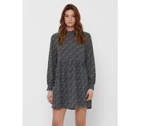 Vestido de manga larga para mujer estampado floral vestido mini volante JDY PIPE