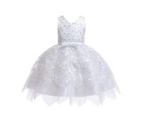 Vestido de maternidad, disfraz de invierno, vestido de tul, sin mangas, para cumpleaños, historias de calendario de Adviento, 10, Blanco, 100