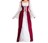 Vestido de mujer para Halloween victoriano renacentista disfraces de Halloween medieval retro gótico palacio vestido de Steampunk Cosplay Carnaval vestido de noche tallas grandes Curvy Vestidos de