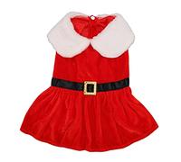 Vestido de Navidad de Santa Dog Skin Friendly Elástico elástico ropa de invierno para mascotas (XL)
