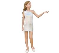 Vestido de niña elegante, vestido de princesa, informal, vestido de fiesta, festivo, vestido de baile, sin mangas, vestido de ocio, vestido de niña, vestido de noche, fiesta, rave, clubwear, cómodo