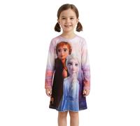 Vestido de niña otoño Desigual con estampado Frozen 134