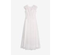 Vestido de novia de tul con encaje 44