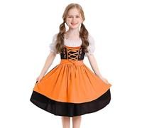 Vestido de Oktoberfest para niñas, vestido vintage para cosplay | Disfraz de festival de cerveza para el trabajo, club, vacaciones, diario, casual, viajes, actuaciones en escenario