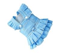 Vestido De Perro - Ropa De Moda Para Mascotas Ropa De Perro Transpirable | Elegante Vestido De Global Para Cachorro Gatito, Trajes Decorativos Al Aire Libre