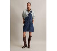 Vestido de peto corto suelto Dark Blue XS