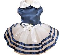 Vestido de princesa para perro, falda de encaje, suave, transpirable, para niñas pequeñas y medianas, cachorro ligero