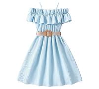 Vestido de Princesa sólido sin Mangas para niñas pequeñas, Vestidos de de Baile, Ropa De Tul Novia