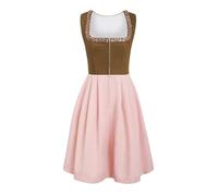Vestido De Tirolesa para Mujer Traje AlemáN Oktoberfest Dirndl Disfraz Vintage Elegante Fiesta Carnaval,