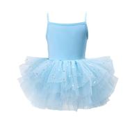 Vestido de tutú infantil para actuación y personalidad - vestido sin mangas con tirantes y brillo para niñas ideal para escenarios y de danza Encanto que No Estorba al Juego