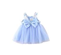 Vestido de Verano con Volantes y Bolsa de Vacaciones de Playa de Princesa Floral, Conjunto para niñas, sin Mangas, Vestidos para bebés y niñas pequeñas, Vestidos para niñas De Niña Azul
