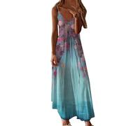 Vestido de Verano para Mujer, arnés para Cultivar la moralidad, Falda Larga (XL)