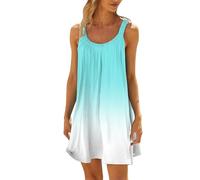 Vestido de Verano para Mujer, Maxi Playa, Ligero y aireado, Boda, Noche, Informal, Lino, Fiesta