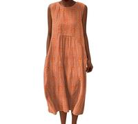 Vestido de verano para mujer medio largo fluido camisa, vestidos de manga larga holgados casuales una línea de estampado de flores vestidos de cuello redondo bohemio vestido de noche vintage para