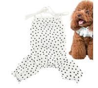 Vestido de verano para perro, camiseta para perros, ropa para mascotas, camiseta para perros en de estrella - arnés falda cachorro ropa para niñas perros, Bulldog francés y