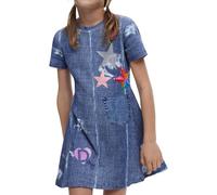 Vestido denim estrellas