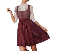 Vestido Dirndl De Oktoberfest para Mujer Midi Tradicional Tirolesa con Encaje Fat People, Traje AlemáN Festivales Disfraz Carnaval del BáVaro