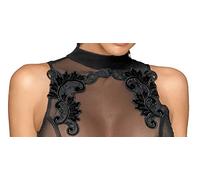 Vestido erótico de cuero y látex para mujer marca Noir Dress L Noir