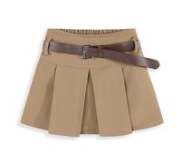 Vestido Escolar para niñas con Cintura Alta y Falda Acampanada diseño versátil para Uso Diario Adecuado para y Actividades cotidianas Comodidad Que se Nota en Cada Movimiento