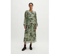 Vestido estampado de corte regular Light Green 46