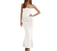 Vestido Fiesta Mujer Vestido Invitada Boda Largo Vestidos Rojos Largos Invierno Azul Elegante Evento Año Nuevo Conjunto Ropa Para Fin De Novia Civil Grease Nochevieja Escote En V Trajes Vestir Xxxxxl