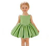 Vestido Fiesta niña Lazo tutú sin Mangas Desfile, Ceremonia Infantil Pasarela Princesa