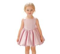 Vestido Fiesta niña Lazo tutú sin Mangas Desfile, Ceremonia Infantil Pasarela Princesa