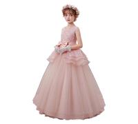 Vestido formal para niñas con detalles florales y diseño elegante para y talla infantil ideal para eventos primaverales Sutileza que Favorece su Figura