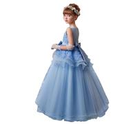 Vestido formal para niñas con detalles florales y diseño elegante para y talla infantil ideal para eventos primaverales Sutileza que Favorece su Figura