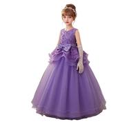 Vestido formal para niñas con detalles florales y diseño elegante para y talla infantil ideal para eventos primaverales Sutileza que Favorece su Figura