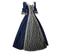Vestido Gotico Mujer 2025 De Fiesta Medievales CóCtel Renacentista Medieval Disfraz Bruja Adulta Encaje Disfraces Originales Cosplay Victoriano