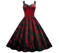 Vestido Gotico Mujer 2025 Disfraces Renacimiento Corsé Para Halloween GóTico De Noche Con Ribete Disfraz Bruja Medieval Originales Cosplay