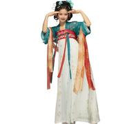 Vestido Hanfu,Vestido Estilo Chino Hanfu para Mujer Vestido Tradicional Chino Hanfu Traje Tradicional Chino Antiguo Disfraz Cosplay