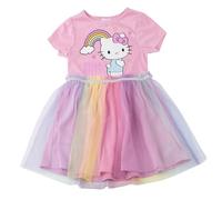 Vestido Hello Kitty Niña Verano - Vestido Niñas Hello Kitty Sin Mangas, Ropa Niñas Casual, Cómodo y Ligero, Ideal para el Día a Día, 6 años