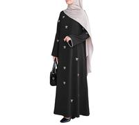 Vestido Hijab Abaya para mujer, vestido de oración musulmana, burka, islam, ropa de oración, abayas islámicas, saudí, caftán árabe, ramadán, hijab, vestido de Dubai Afgano, mediano