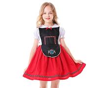 Vestido infantil de princesa, vestido de disfraz, disfraz de princesa, vestido de mucama para Halloween, Navidad, carnaval, cosplay, vestidos de noche, 1 unidad